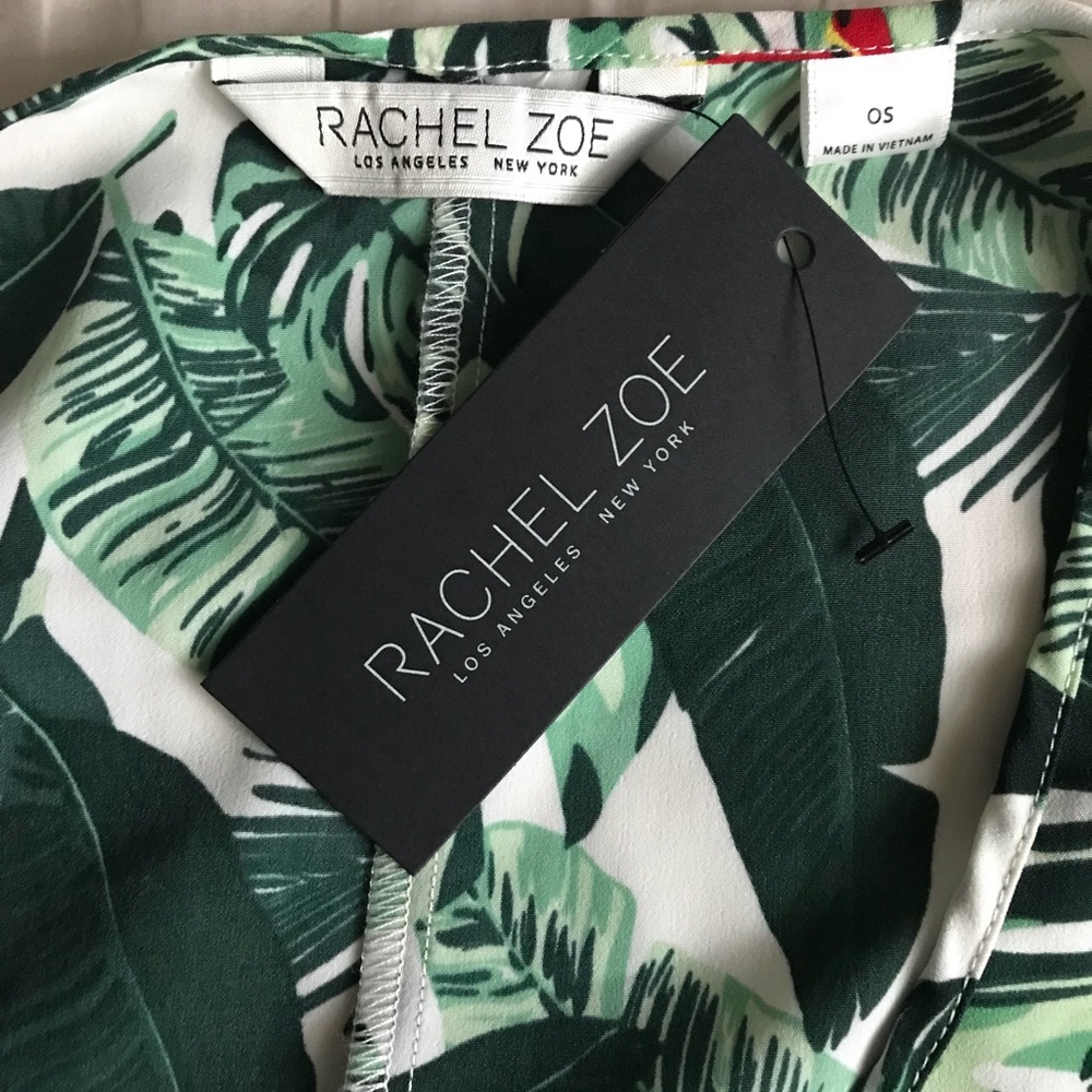 Rachel Zoe Pretty in Palm Duster Brand New